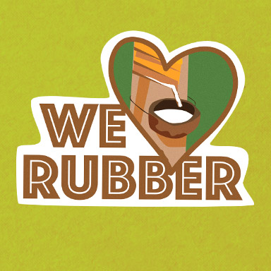 We love Rubber